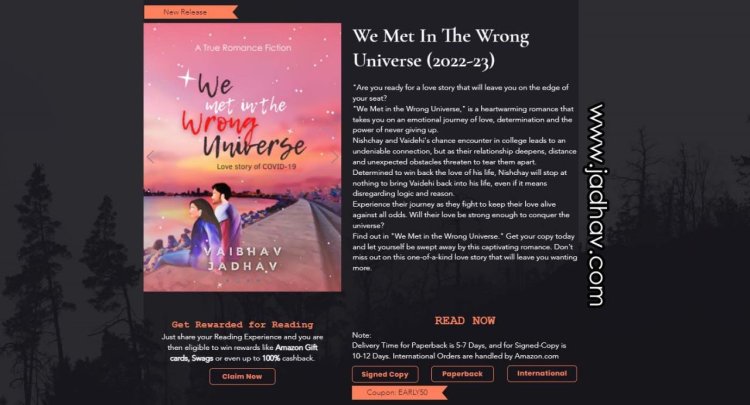 "Fall in Love with the Timeless Romance of 'We Met in the Wrong Universe': A Heartwarming Journey Awaits You"