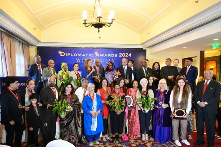 Celebrating Extraordinary Contributions to Society: The Diplomatic Awards Shines on Women's Day