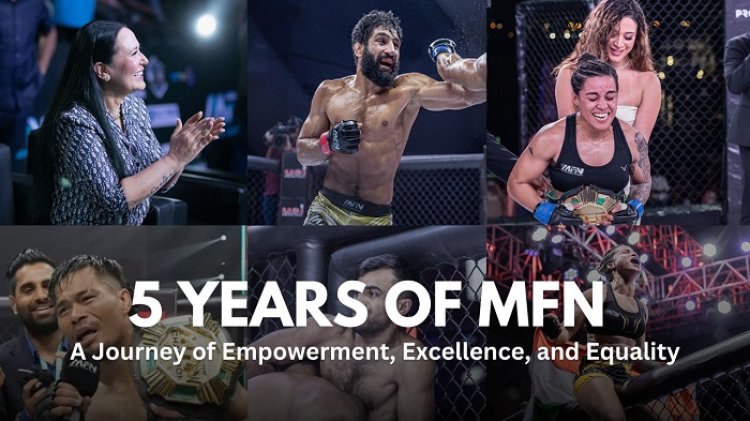 Matrix Fight Night Celebrates 5 Years of Elevating MMA in India: A Journey of Empowerment, Excellence, and Equality